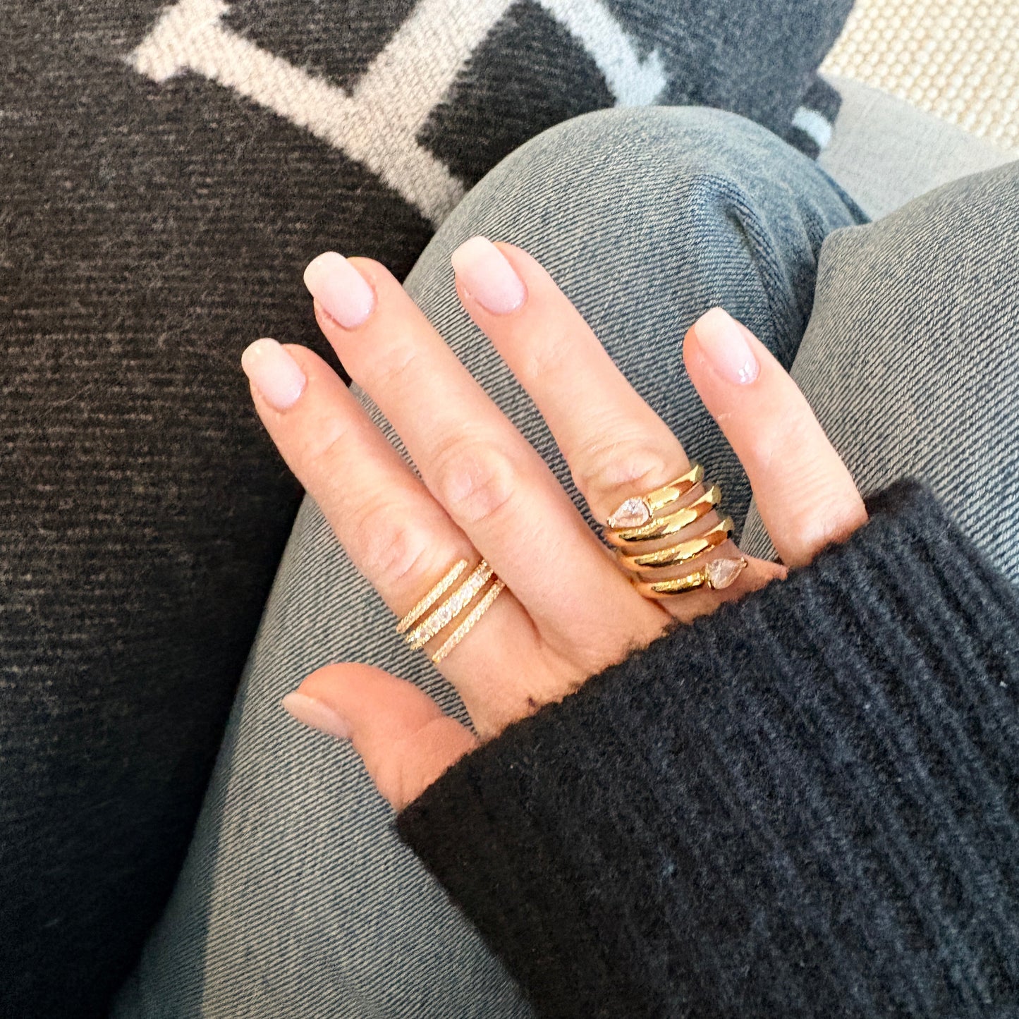 Pavé Coil Ring