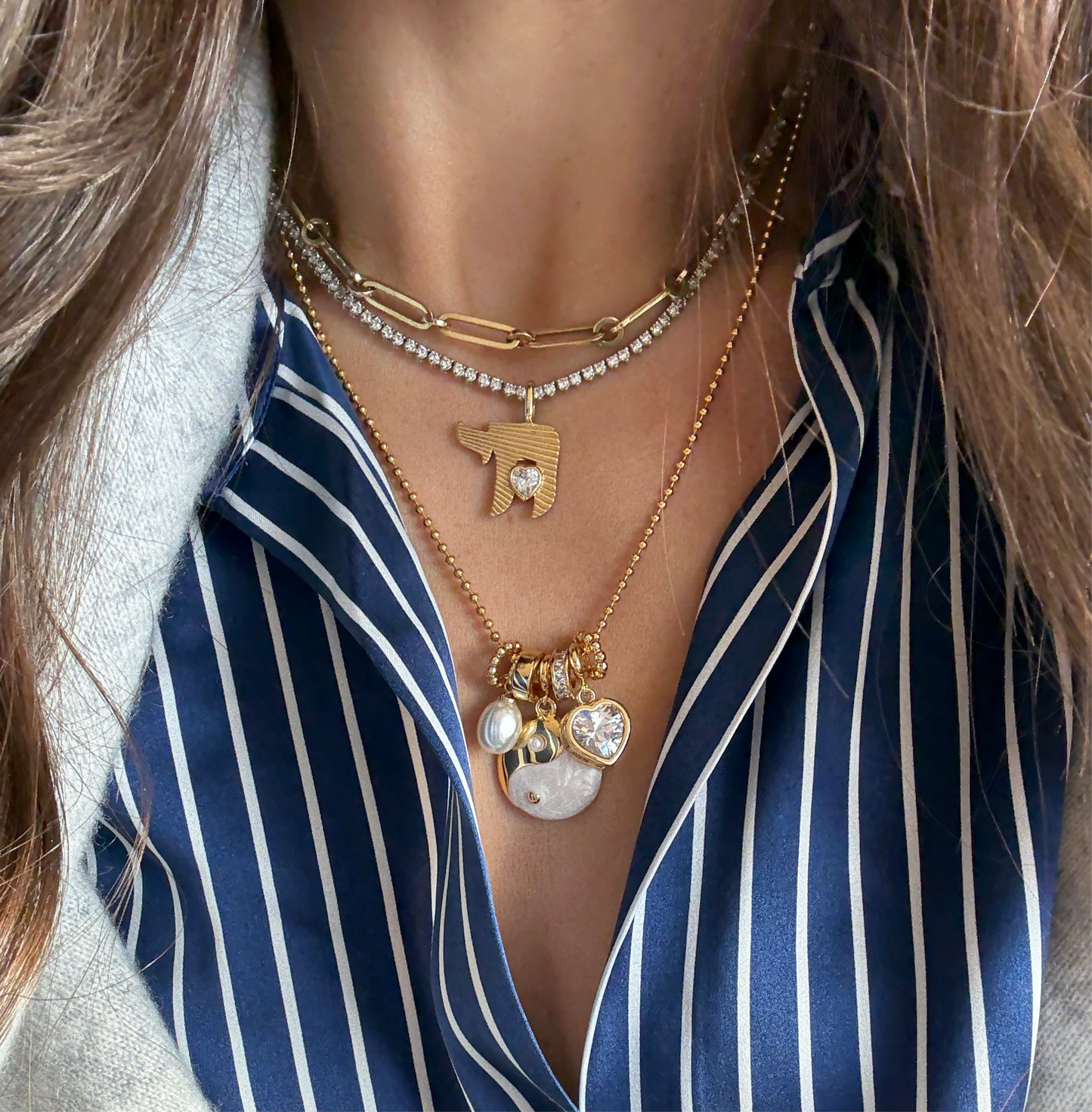 Yin Yang Charm Necklace