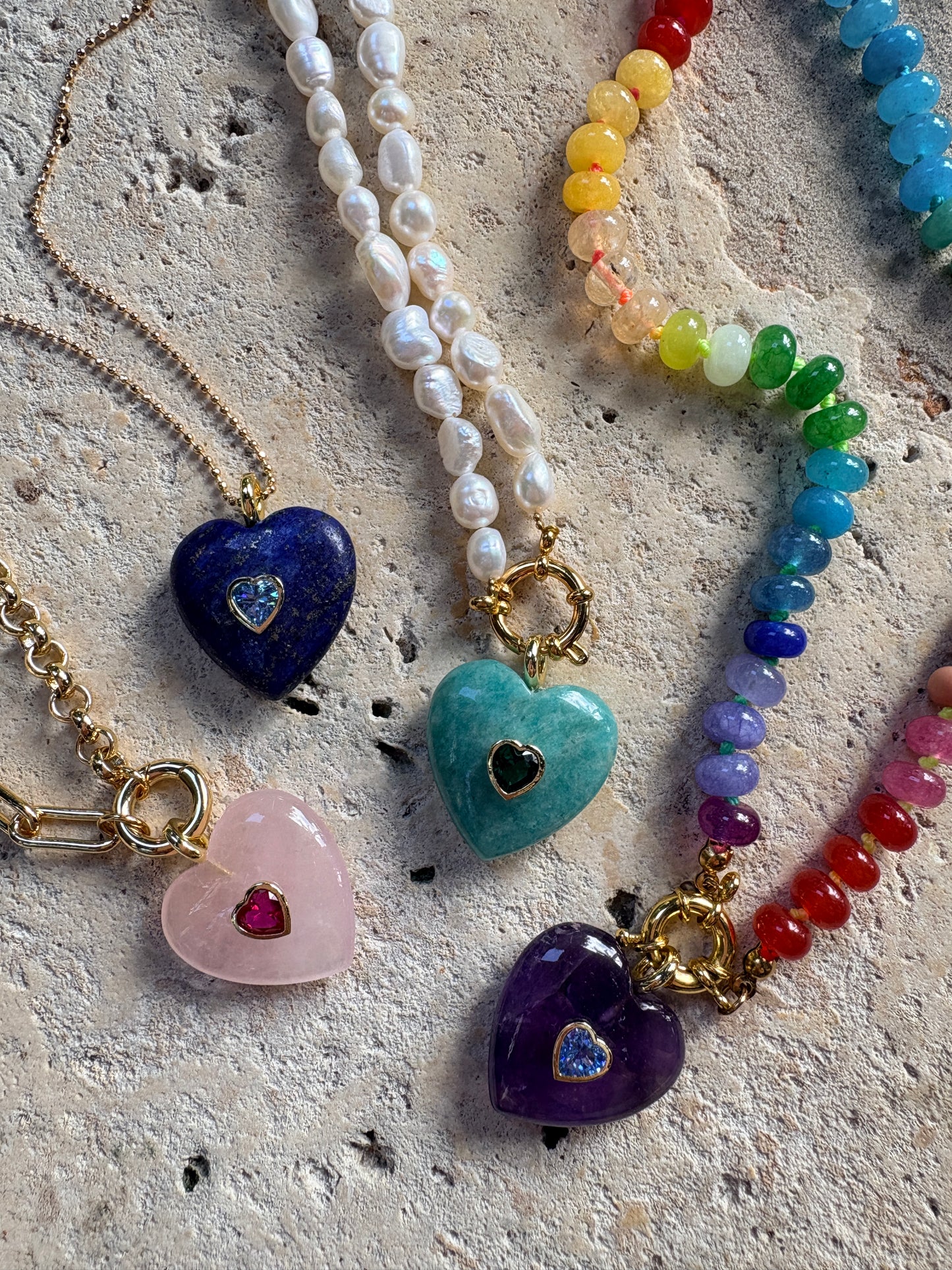 Crystal Heart Pendant