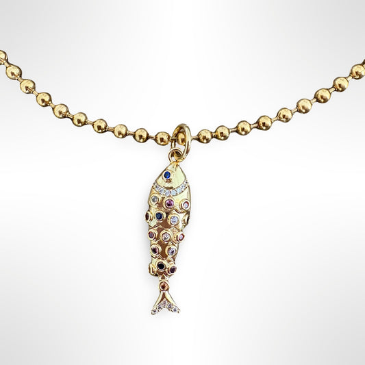 Coy Fish Necklace