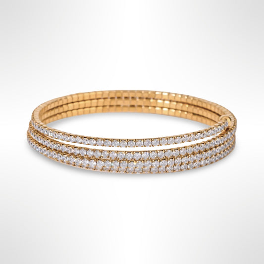 Triple Wrap Flexi Bangle