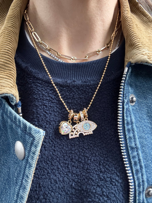 Evil Eye Charm Necklace