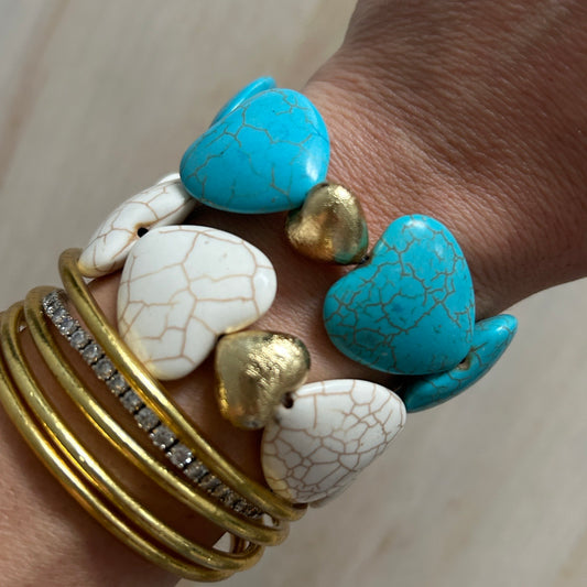 Sedona Heart Bracelet Turquoise