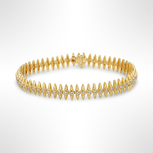 CZ Spike Bracelet