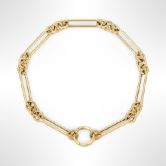 Mixed Paperclip Bracelet