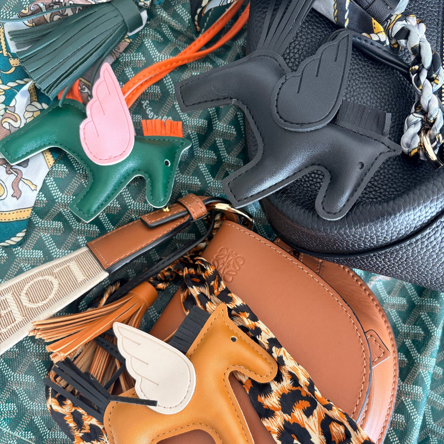 Wild Horse Bag Charm