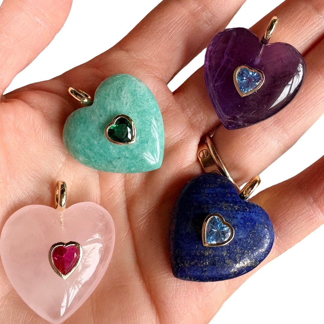Crystal Heart Pendant