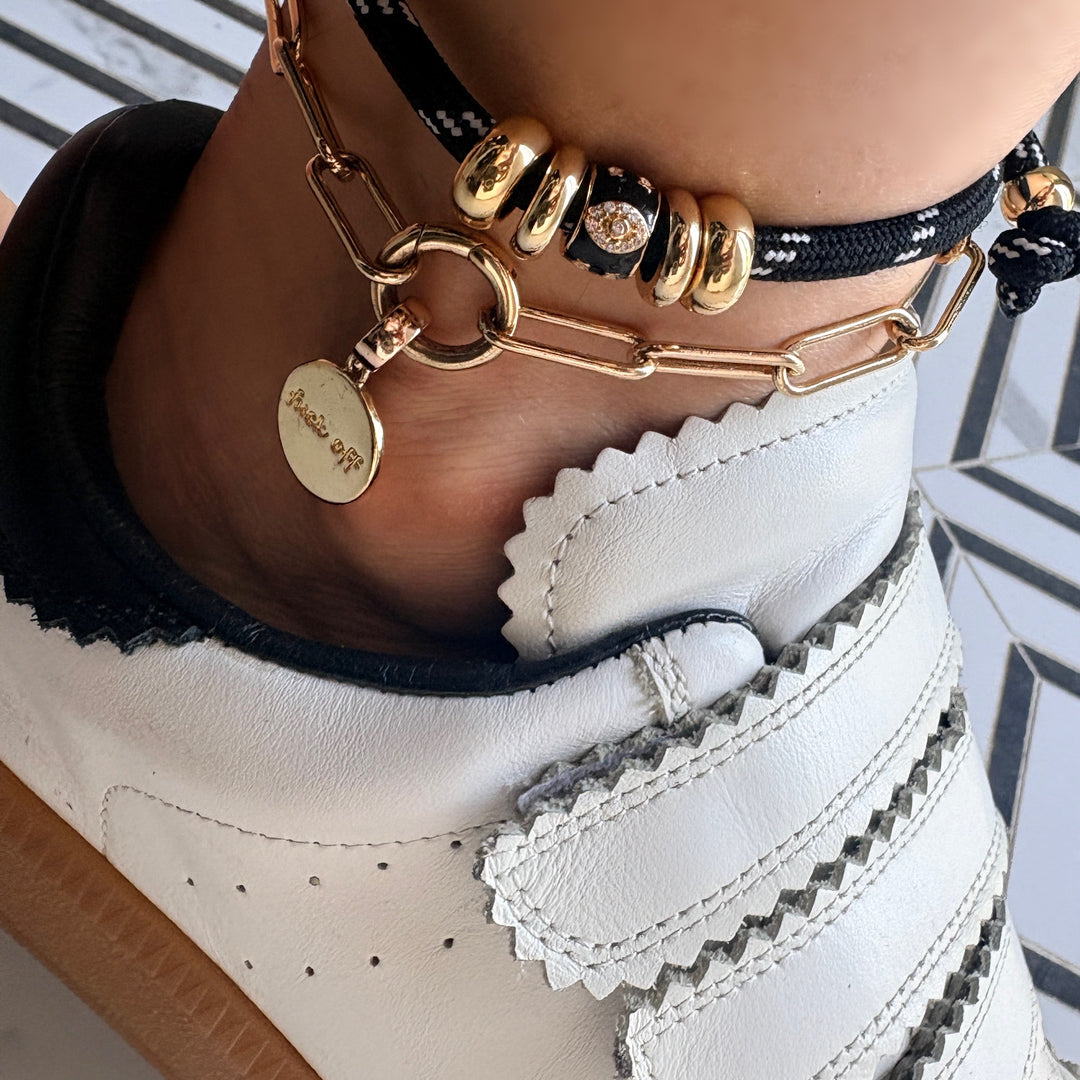 F Off Anklet