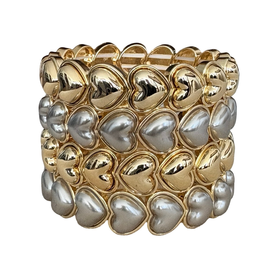Heart Stretch Bracelet