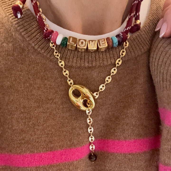 LOVE Cord Necklace