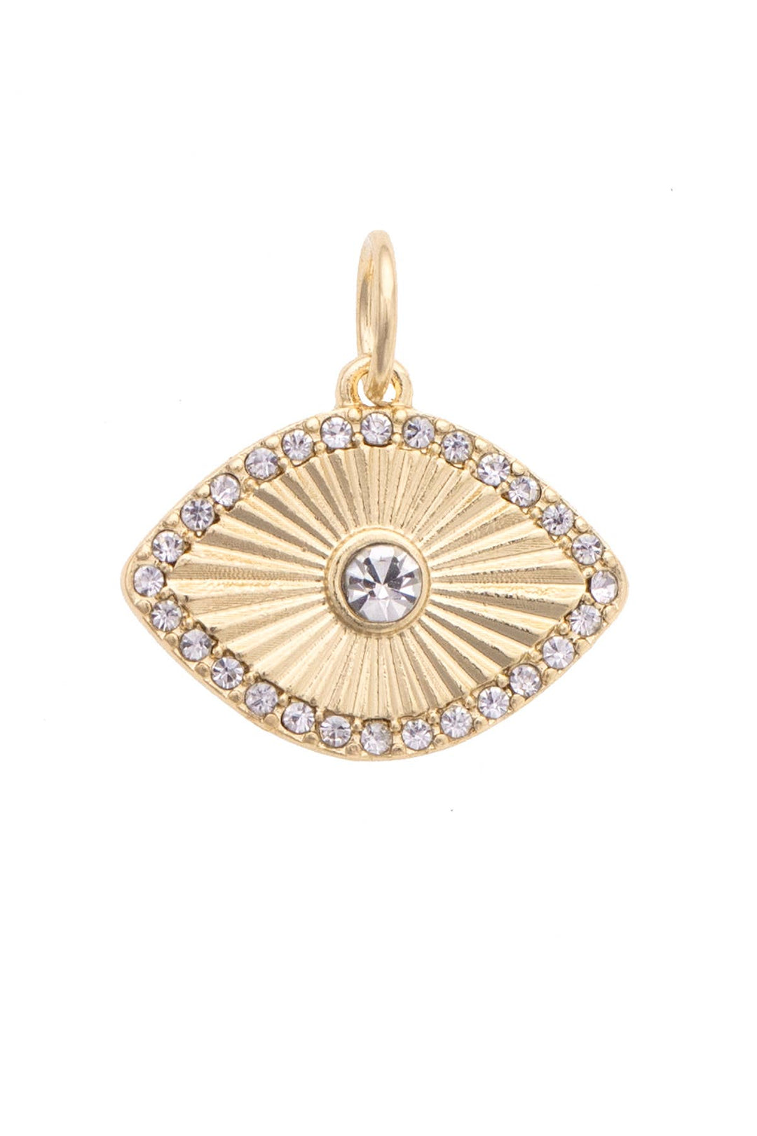 Pave Evil Eye Charm