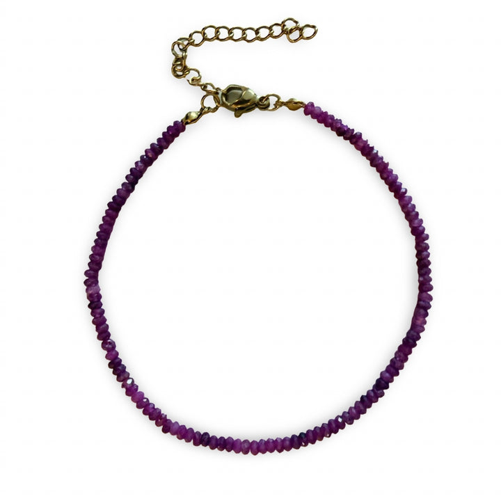 Mini Crystal Anklet