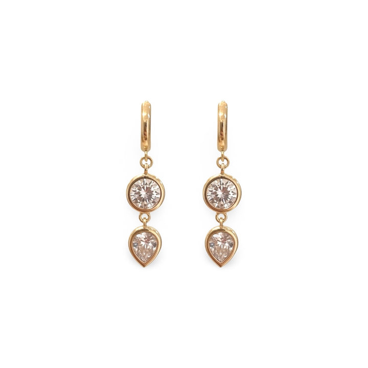 Fancy Shape Drop Earring