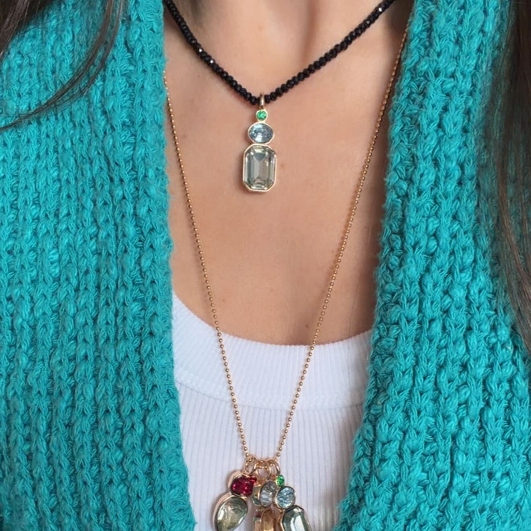 Micro Crystal Necklace