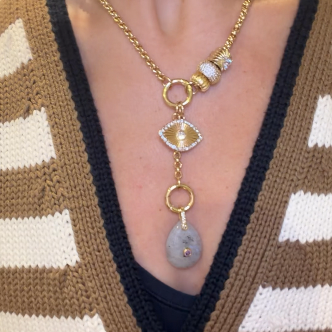 Limited Edition Lariat - Labradorite