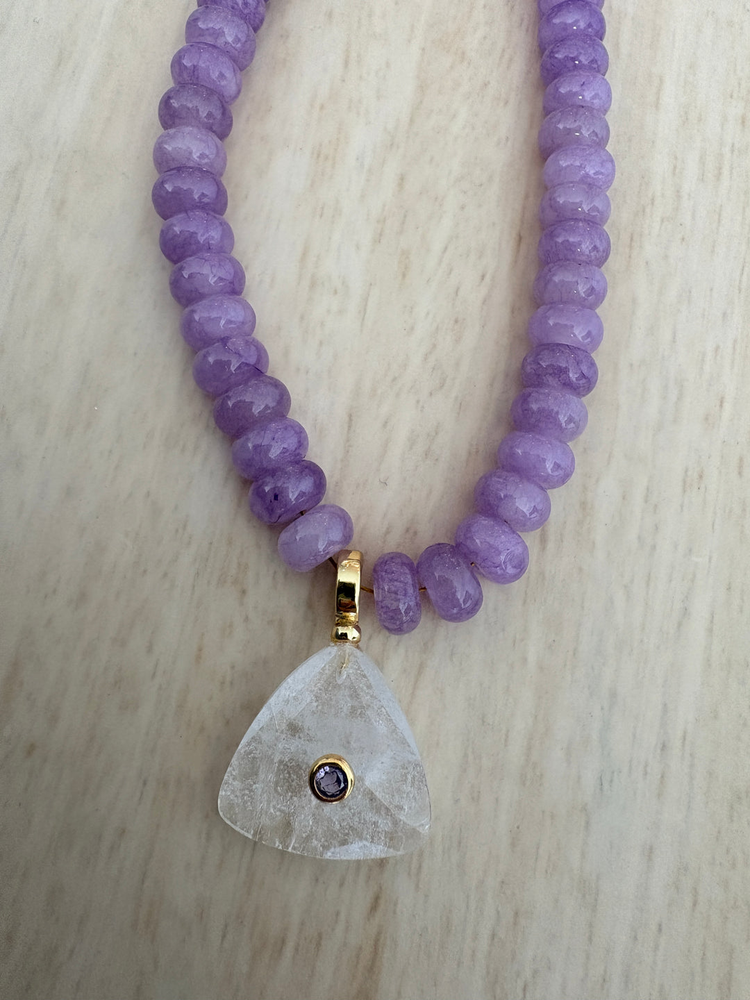 Triangle Clip Charm
