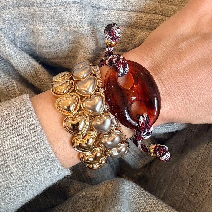Heart Stretch Bracelet