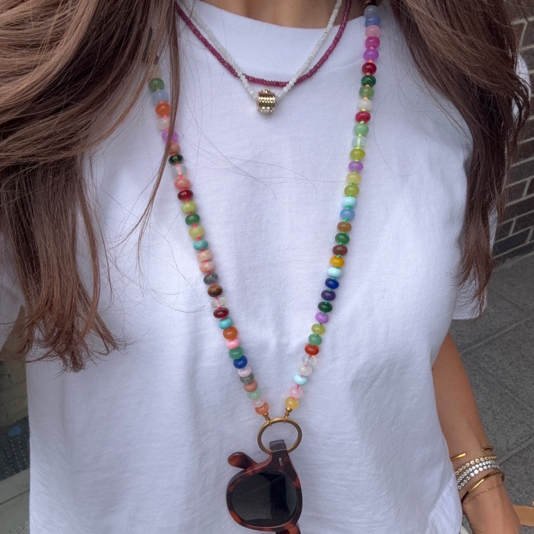 Micro Crystal Necklace