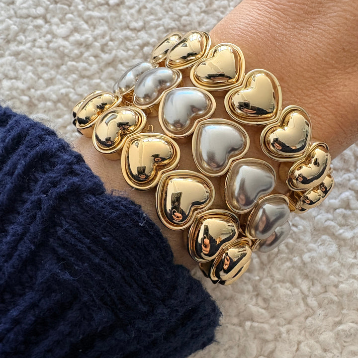 Heart Stretch Bracelet