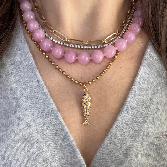Coy Fish Necklace