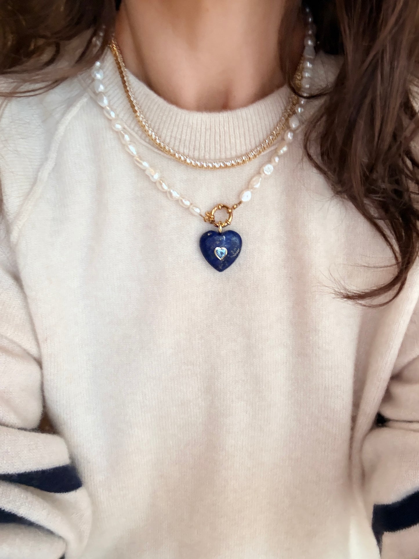 Crystal Heart Pendant