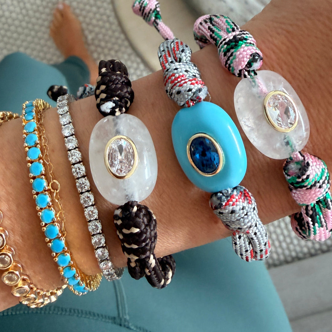 Crystal Rope Bracelet