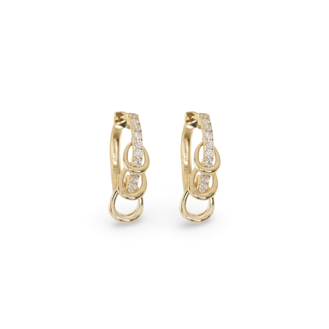 Multi Ring Earrings