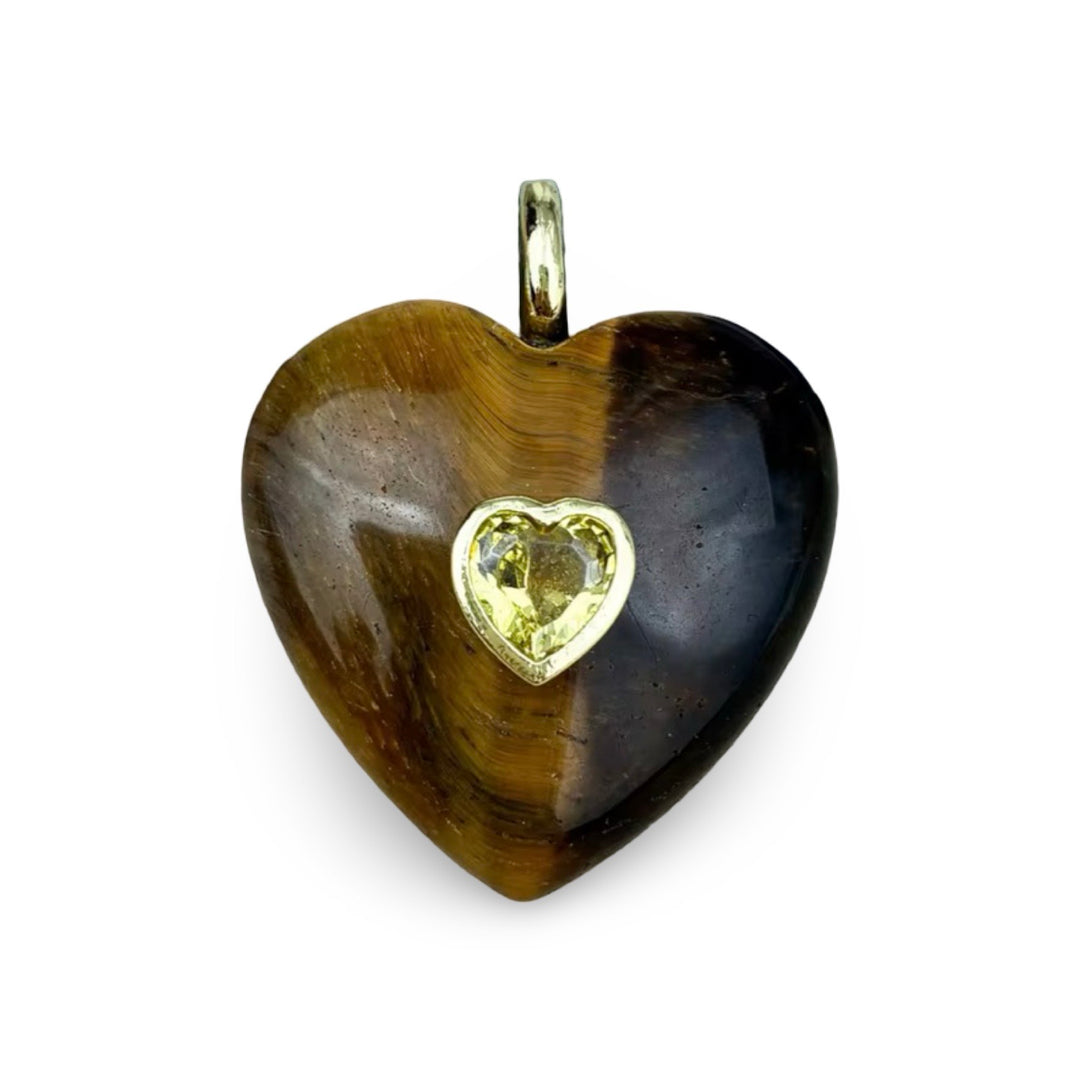 Crystal Heart Pendant