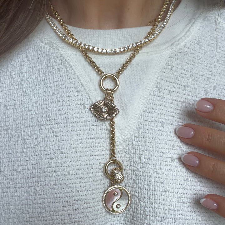 Mother of Pearl Yin Yang
