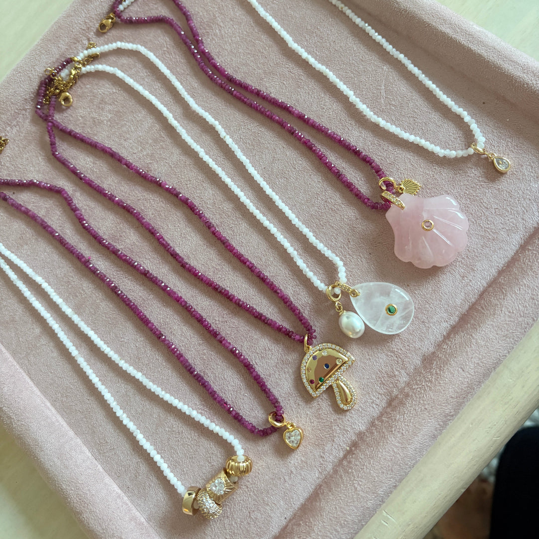 Micro Crystal Necklace