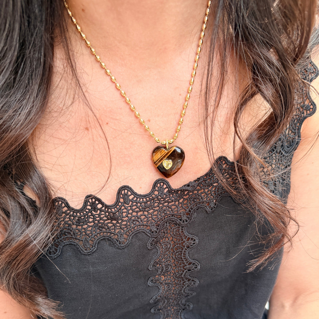 Gold Rice shaple Beads Link Adjustable Necklace, Sku