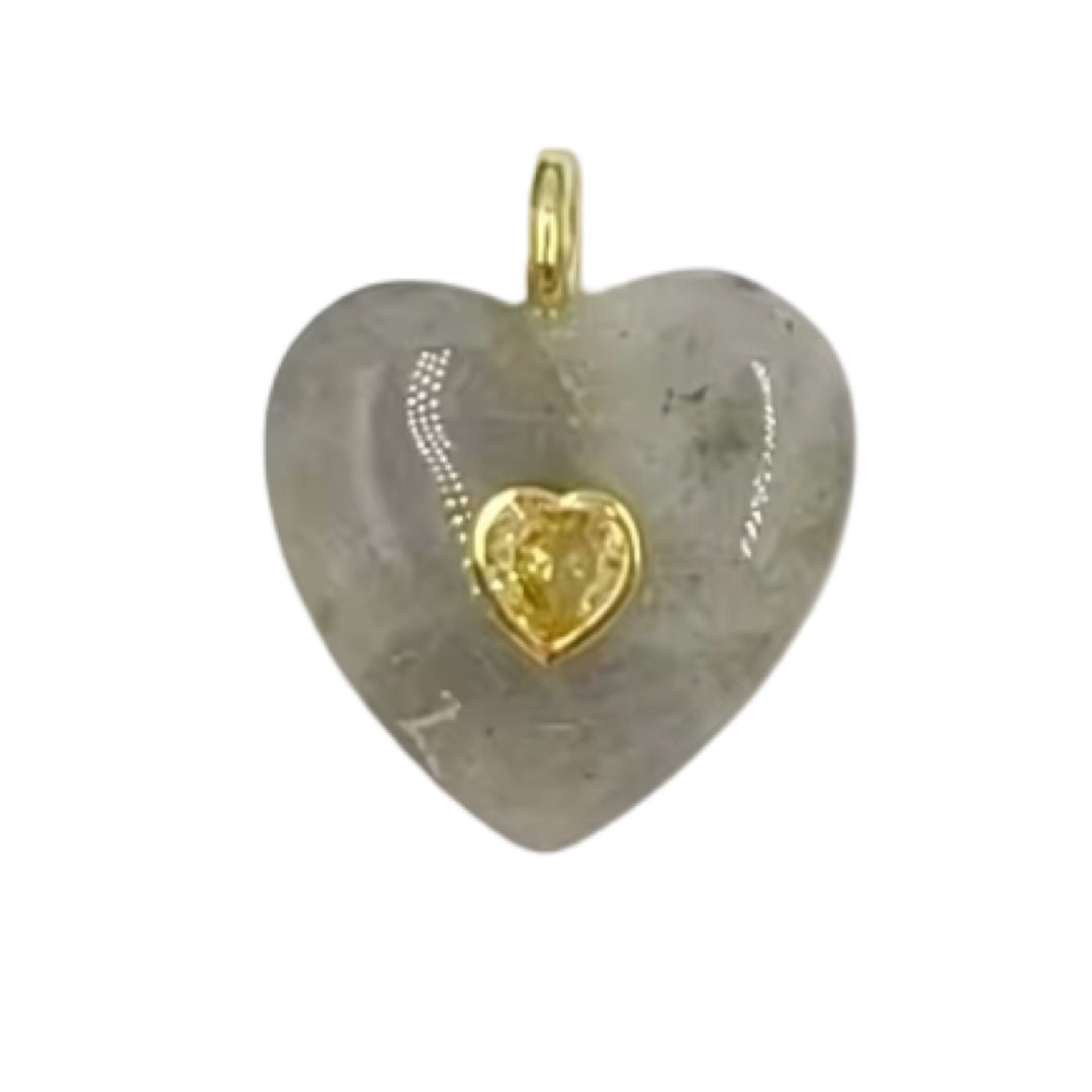 Crystal Heart Pendant