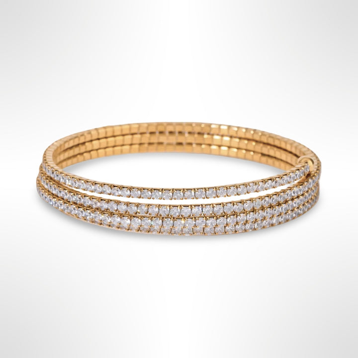 Triple Wrap Flexi Bangle
