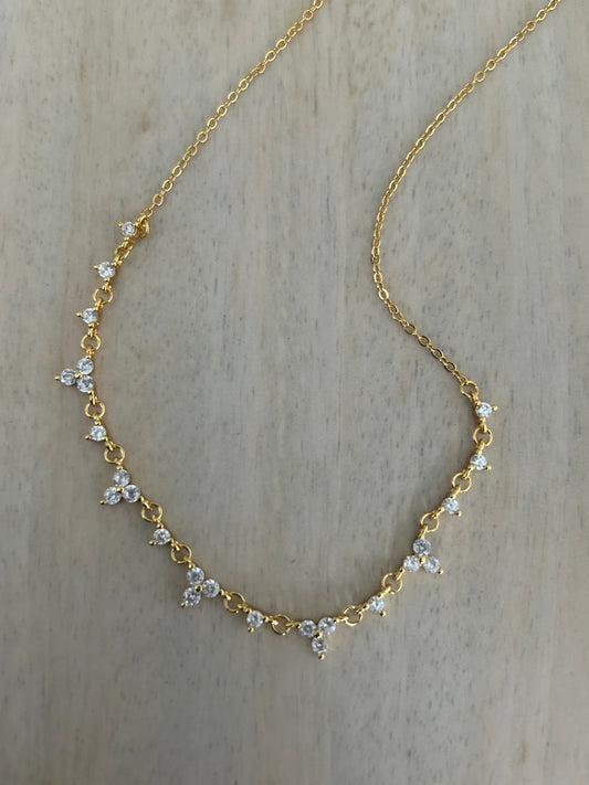 Triple CZ Necklace