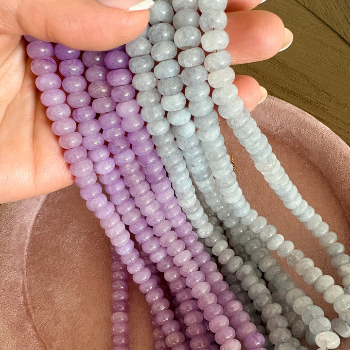 Lavender Jade Necklace