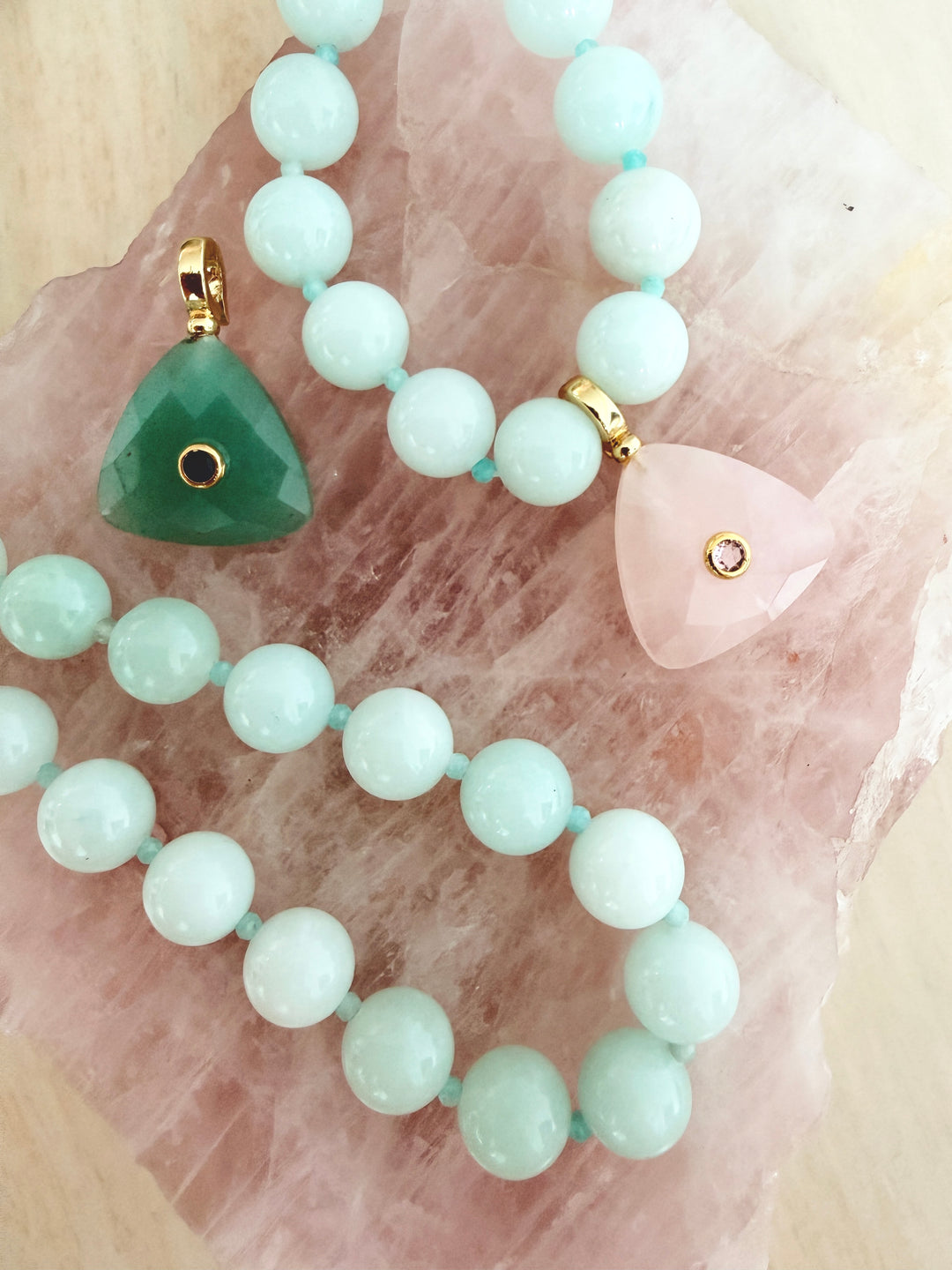 Green Calcite Necklace
