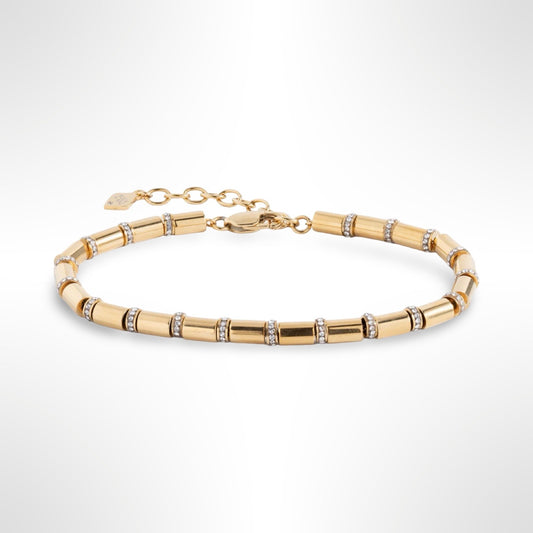 Pavé Tube Bracelet