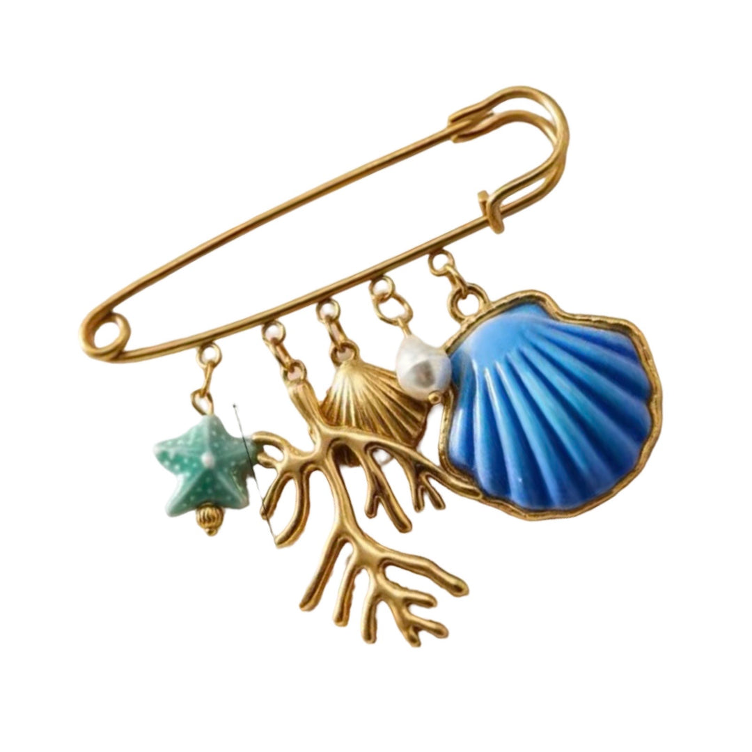 Brooch with Charms