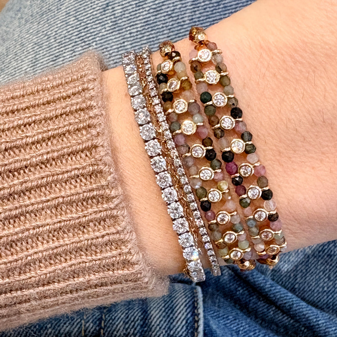 Tourmaline Bead Bracelet