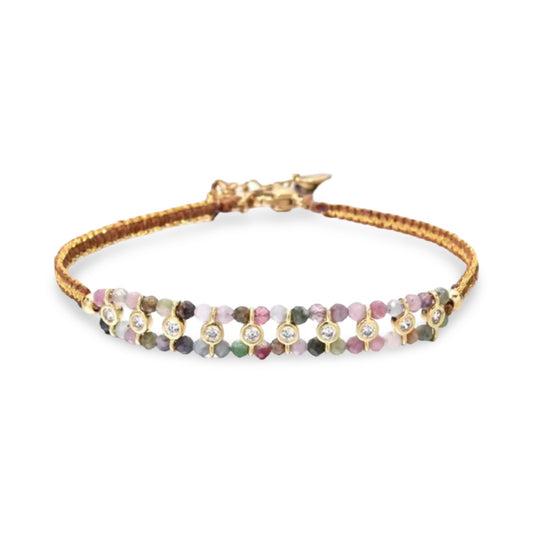 Tourmaline Bead Bracelet