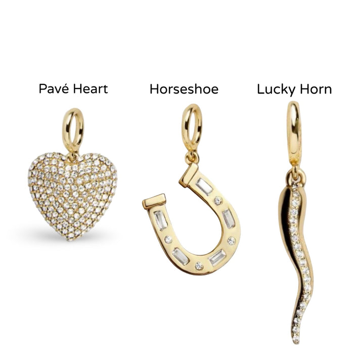 Large Gold Filled Charms