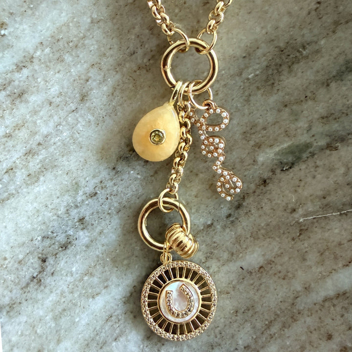 Limited Edition Lariat - Yellow Jade