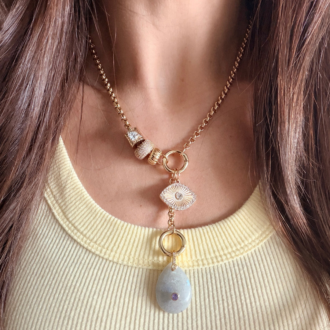 Limited Edition Lariat - Labradorite