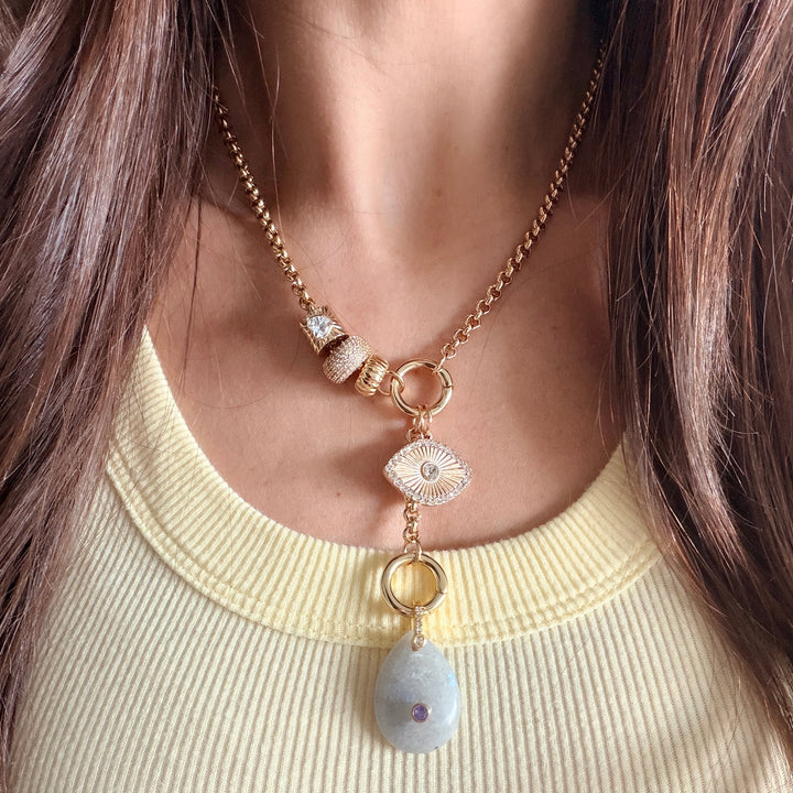 Limited Edition Lariat - Labradorite