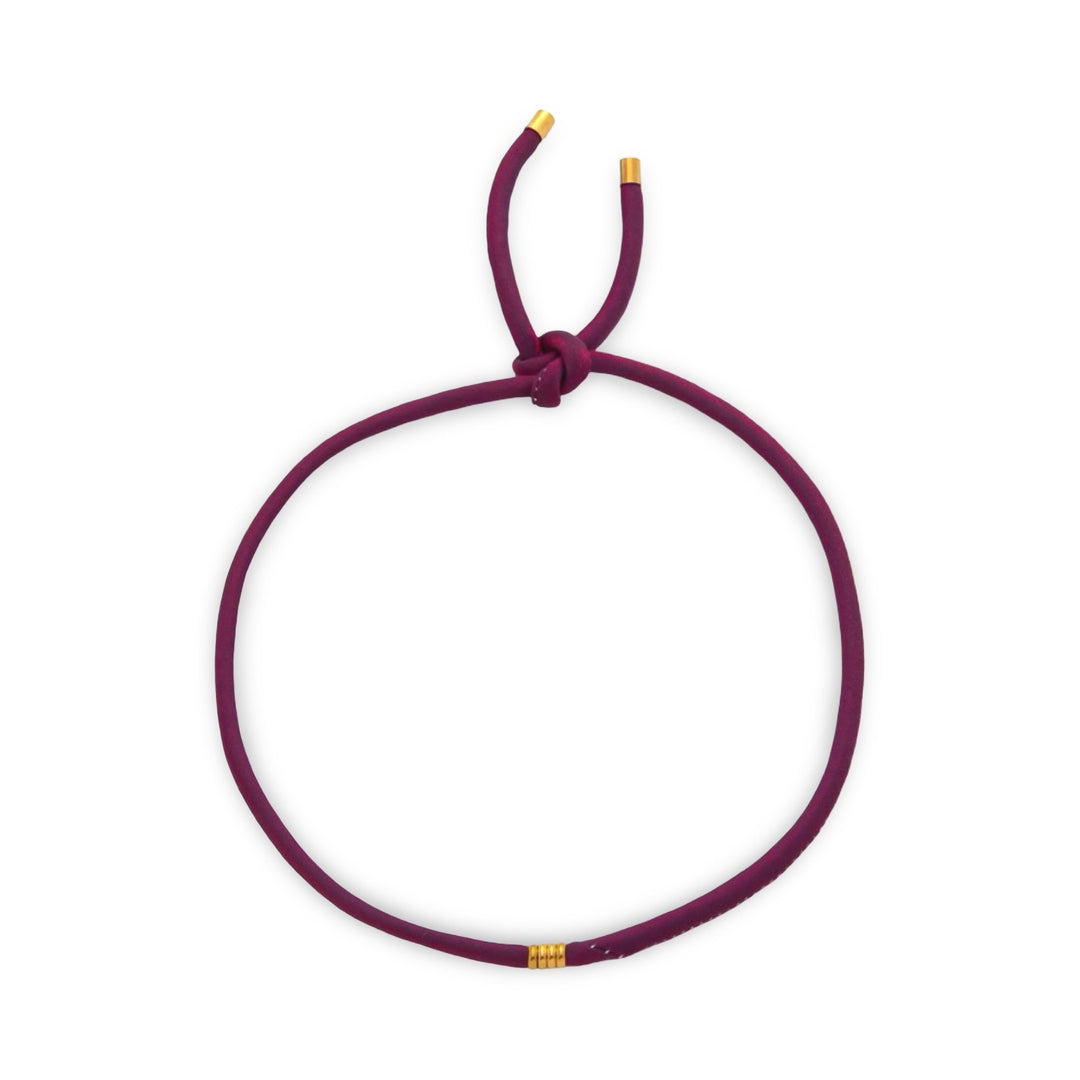 Soft Puffy Cord Necklace