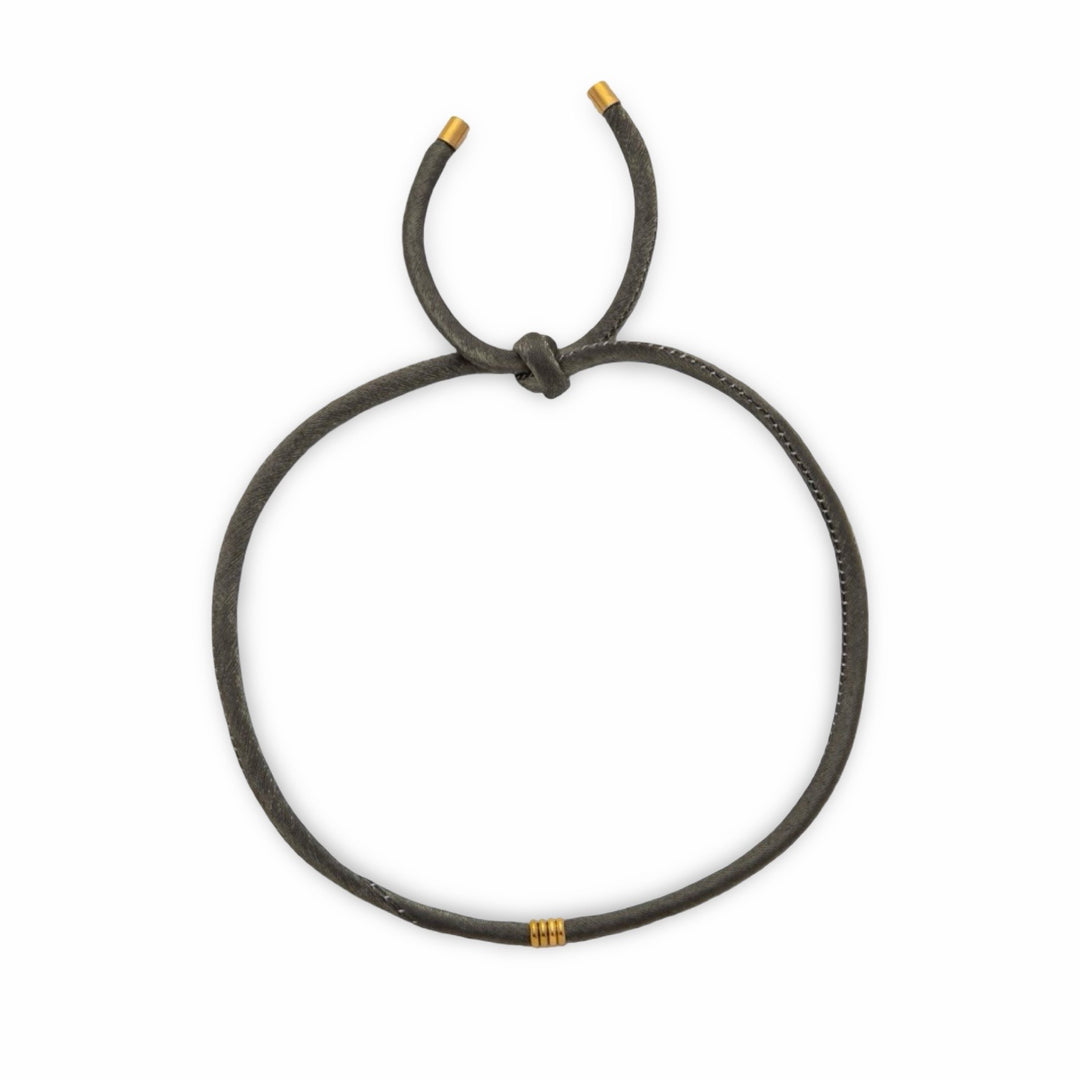 Soft Puffy Cord Necklace