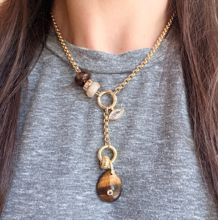 Limited Edition Lariat - Tiger’s Eye