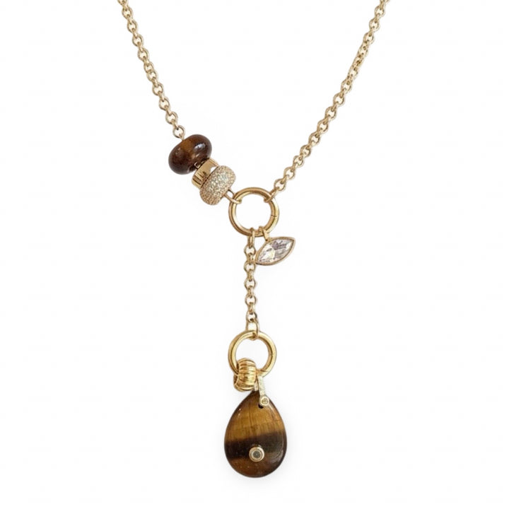 Limited Edition Lariat - Tiger’s Eye