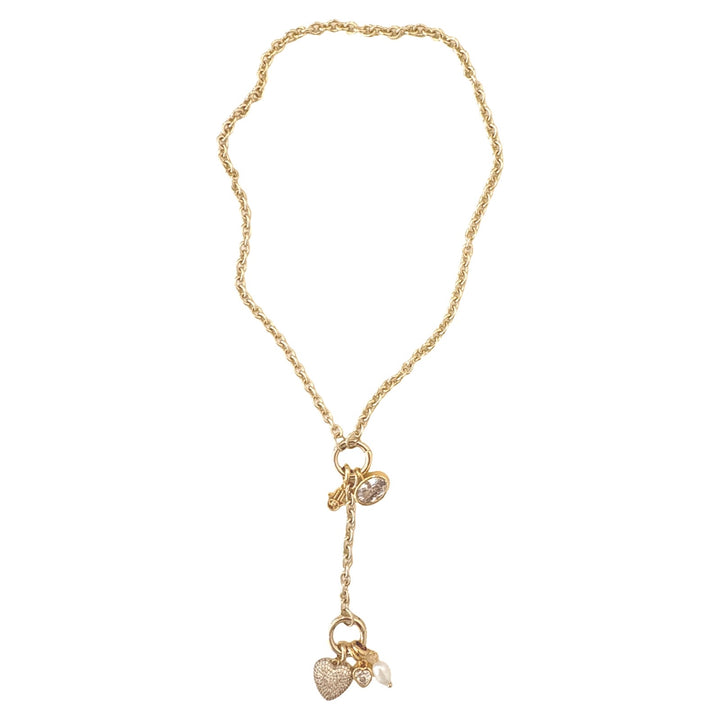 Rolo Lariat Necklace