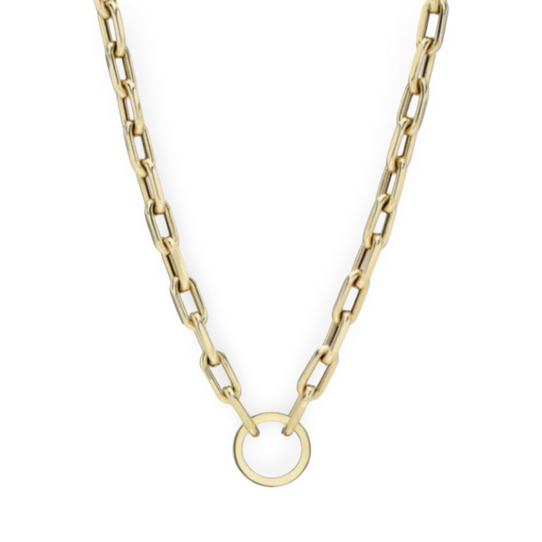 Paperclip O-Ring Necklace